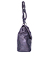 Demi Lune, £195, Handbags, Grey, Leather, Side view